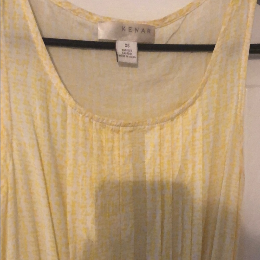 Yellow blouse/tank - Picture 3 of 3